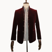Marzoni Velvet Mandarin Jacket