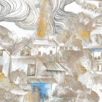 Graphic One Piece Collar Shirt