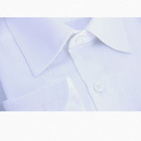 White On White Check Shirt