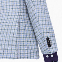 Cerruti Oxygen Silk Wool (Multi Colour Houndstooth)