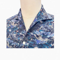 Graphic One Piece Collar Shirt