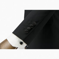 All Wool Black Tuxedo Suit