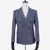 Glen Check Tweed Jacket