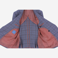 Glen Check Tweed Jacket