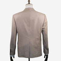 Solid Linen Wool 3 Patched Pocket Jacket