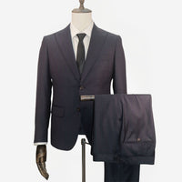 Marzoni 140's Emerald Green Stripe Suit