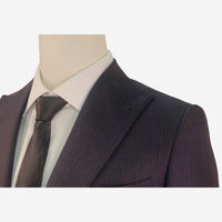 Marzoni 140's Emerald Green Stripe Suit