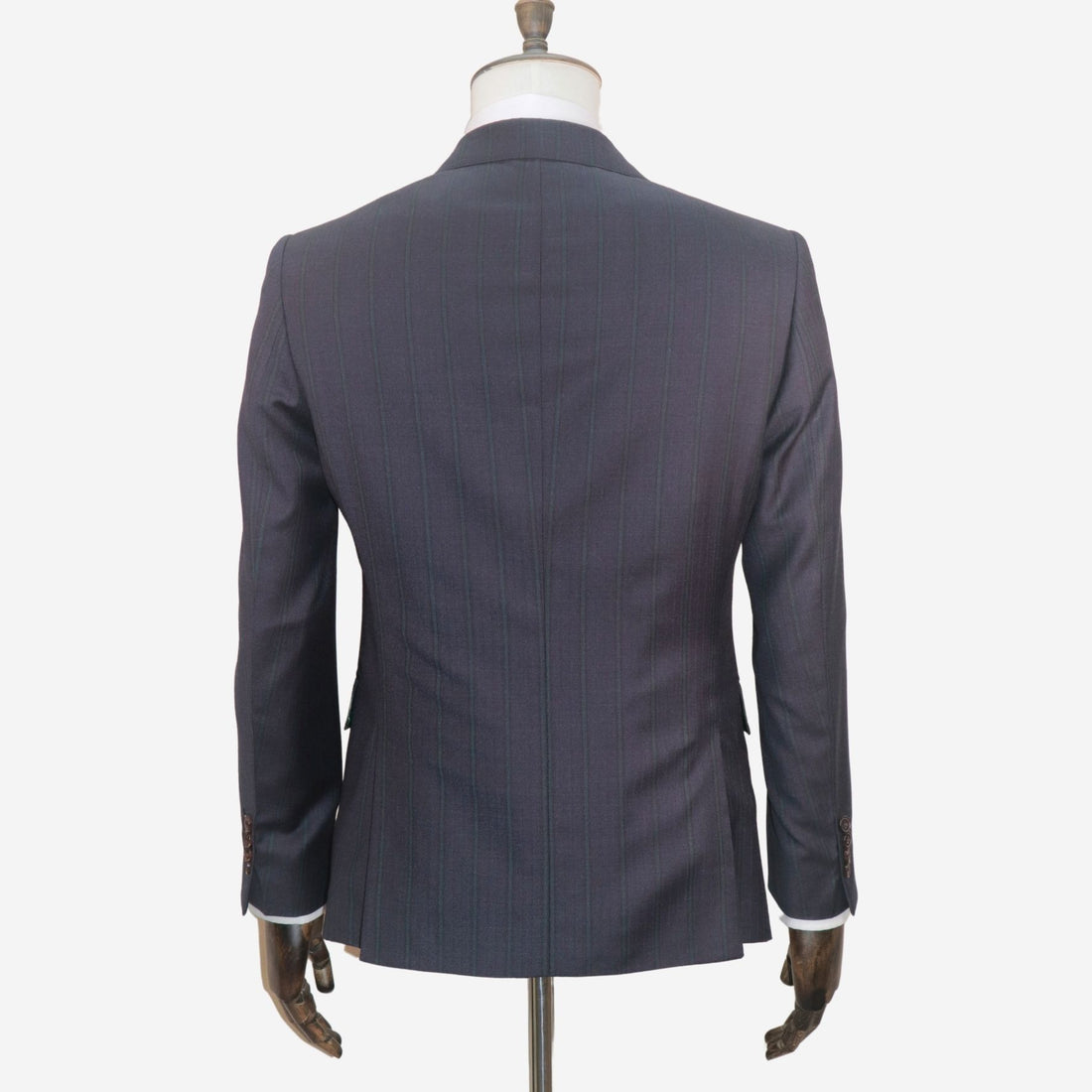 Marzoni 140's Emerald Green Stripe Suit