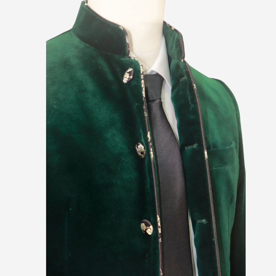 Marzoni Velvet Mandarin Jacket