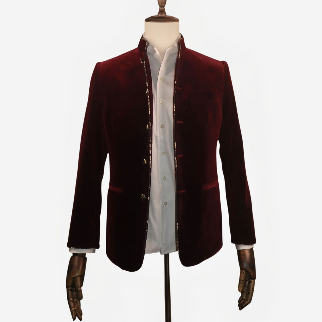Marzoni Velvet Mandarin Jacket