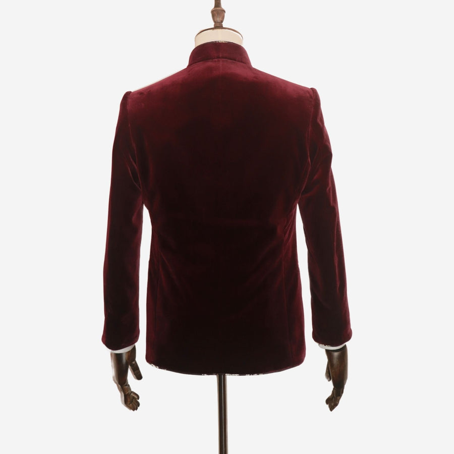 Marzoni Velvet Mandarin Jacket