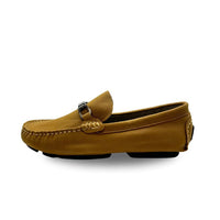 Mustard Leather Driving Shoes