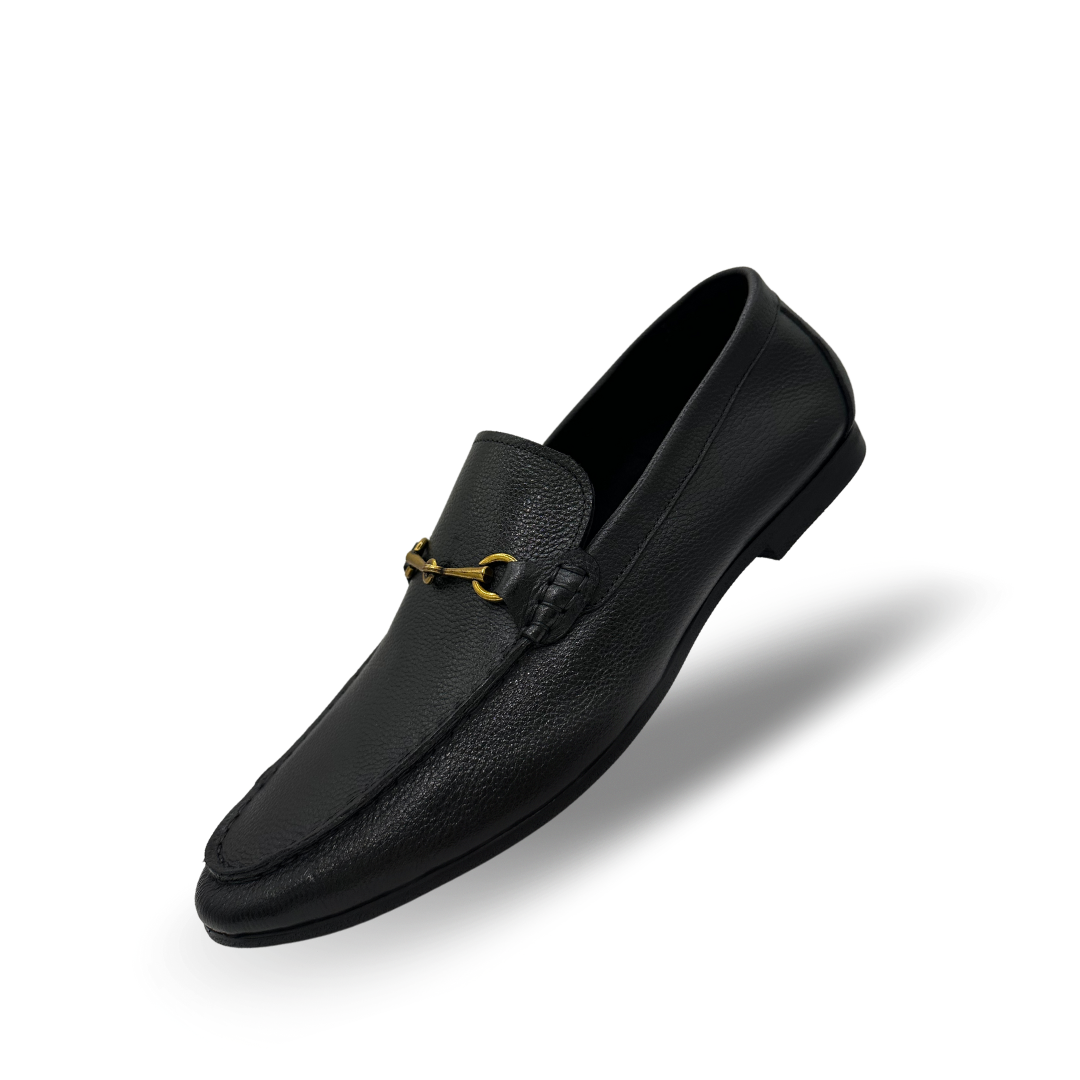 Black Traveler Loafer (Cushion Insole)