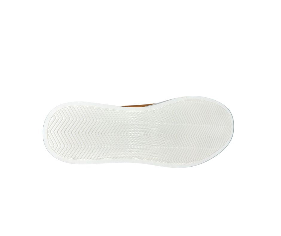 Burnt Orange Leather Sneaker