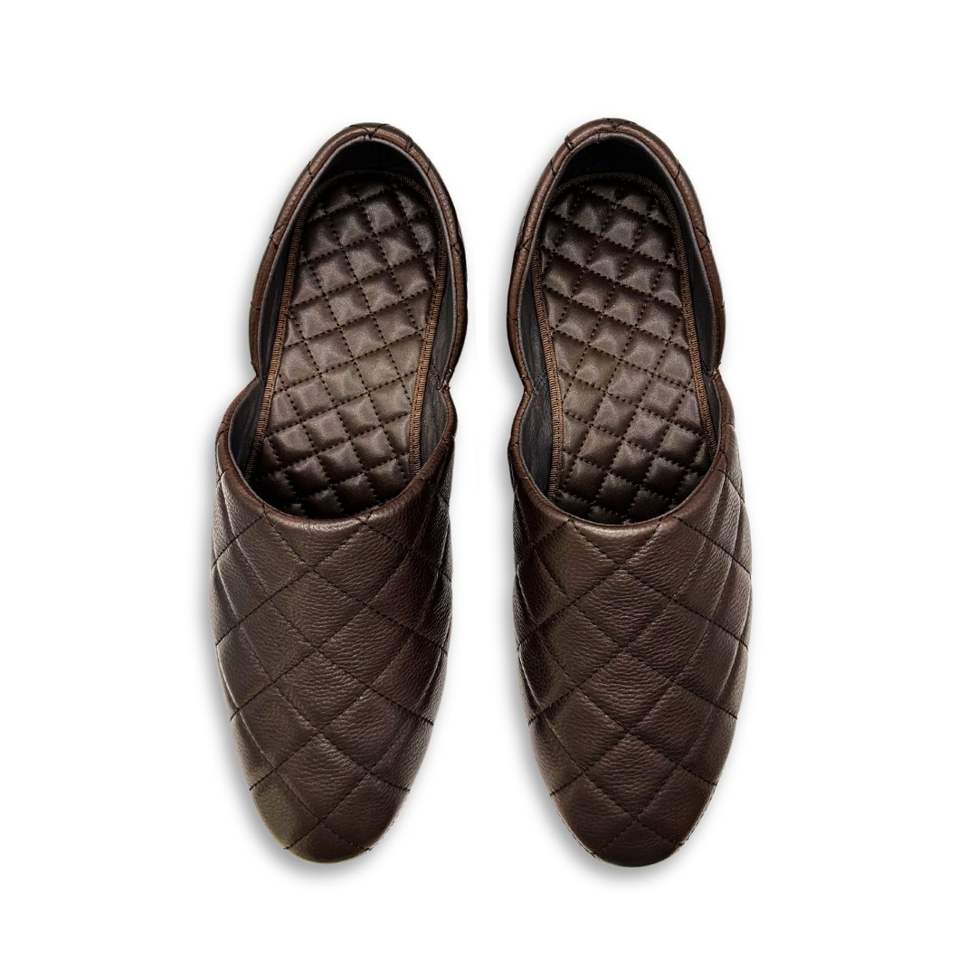 Brown Traveler Slipper (Cushion Insole)