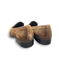 Brown Suede Loafer
