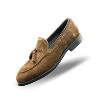 Brown Suede Loafer