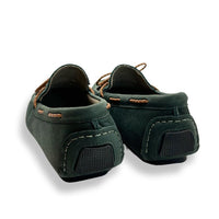 Racing Green Suede Driving Shoes