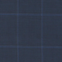 淺海軍藍色玻璃窗格紋