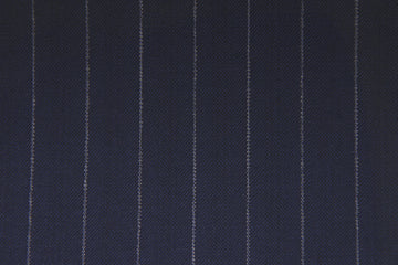 Holland & Sherry Swan Hill (Navy with Silver Stripe)