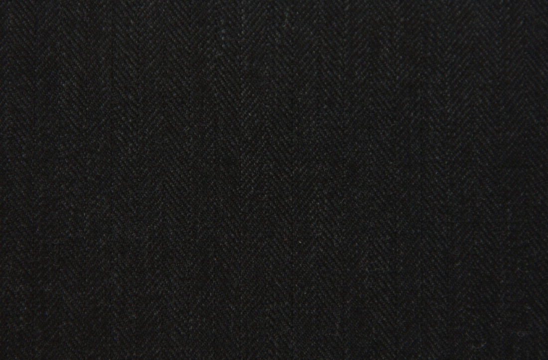 Holland & Sherry Swan Hill (Charcoal Herringbone)