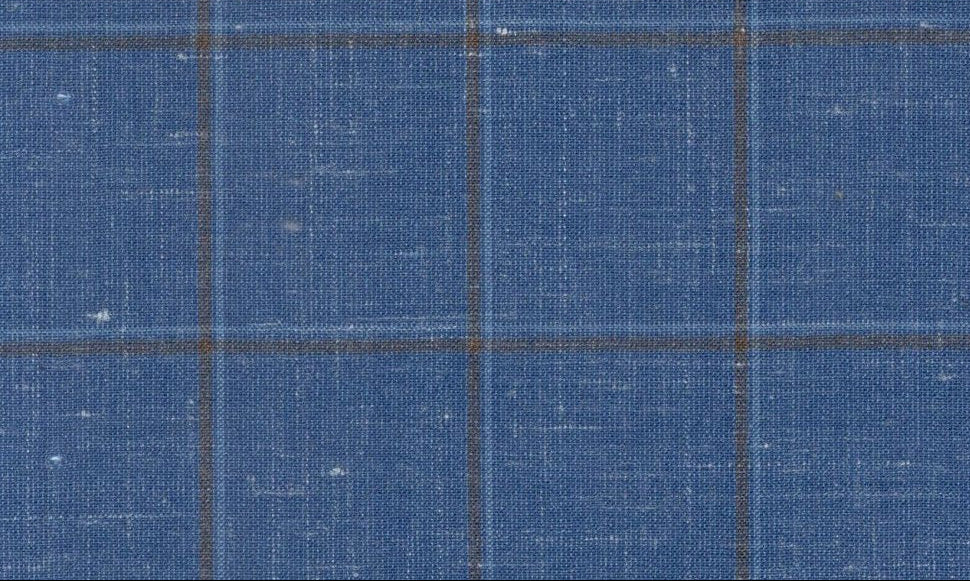 Sergio Benetti- Blue W/Tan Windowpane