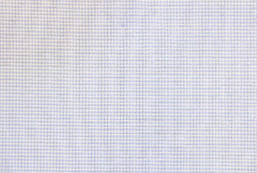 Ermenegildo Zegna Popeline Shirt (Blue Mini. Check)