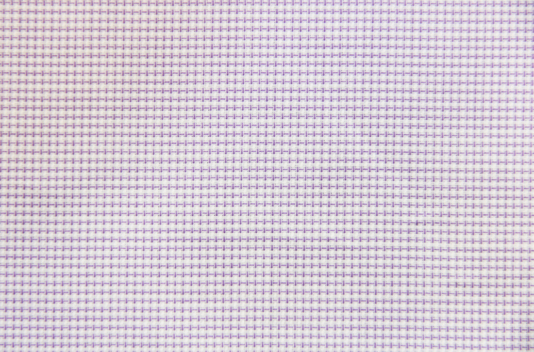 Ermenegildo Zegna Popeline Shirt (Purple Mini. Check)