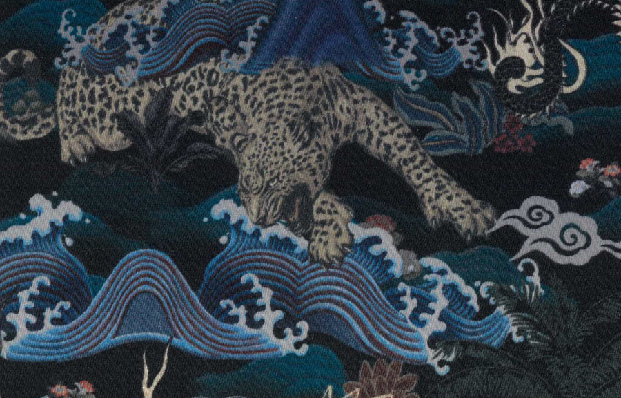 Graphic One Piece Collar Shirt