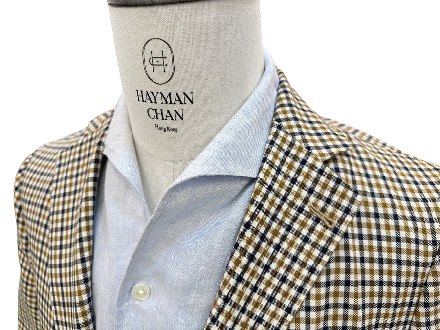 Mini Check Unconstructed Jacket