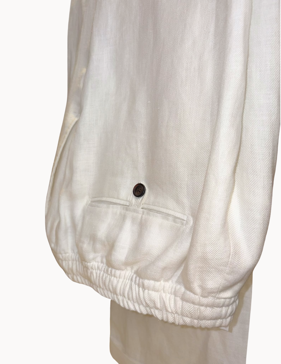 Marzoni 100% Linen Drawstring Leisure Chino