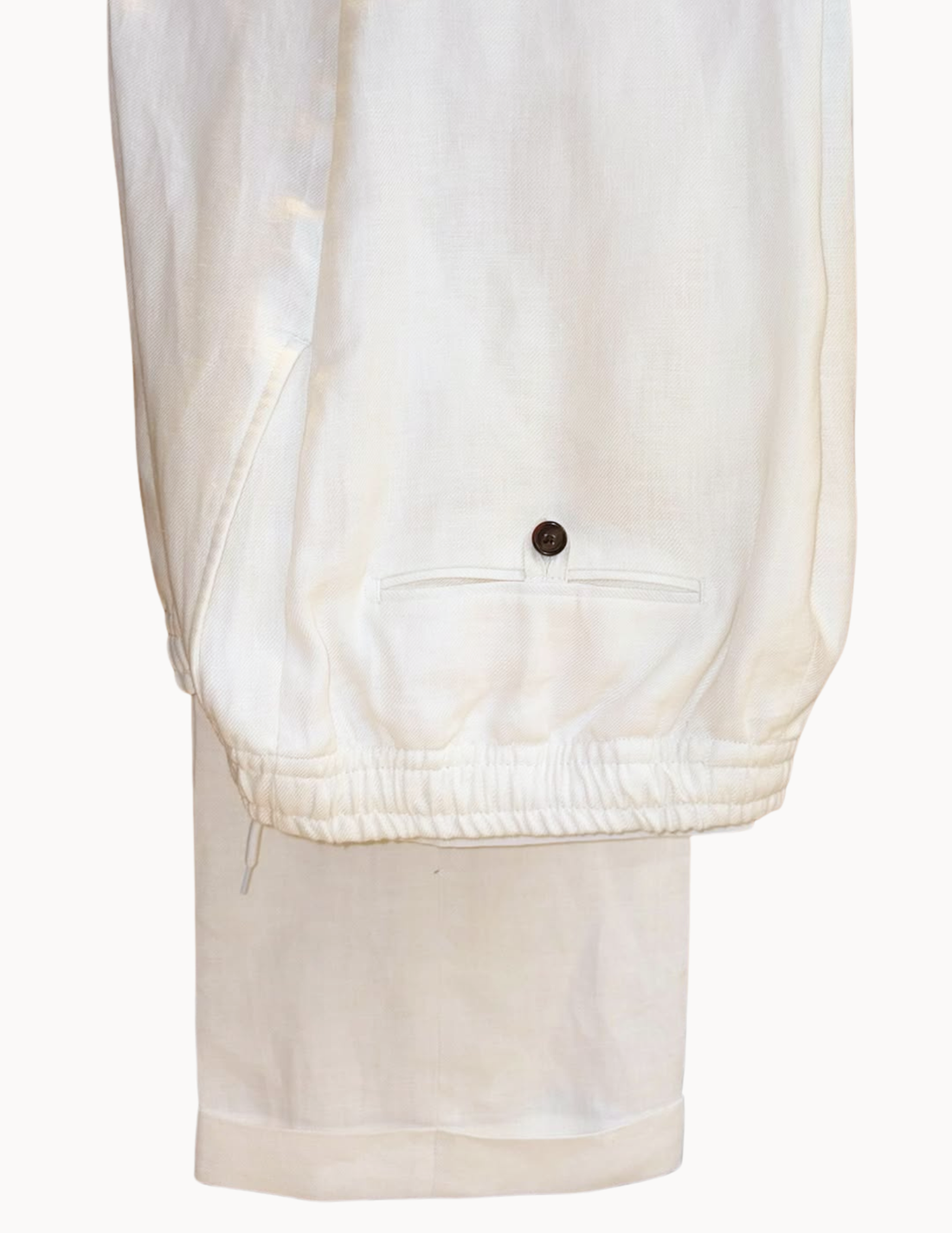 Marzoni 100% Linen Drawstring Leisure Chino