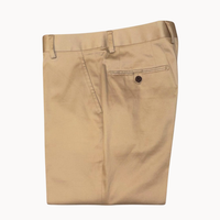 Marzoni Khai Stretch Supima Cotton Shirt with Natural Horn Buttons