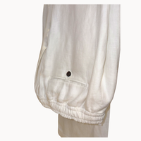 Marzoni 100% Linen Drawstring Leisure Chino