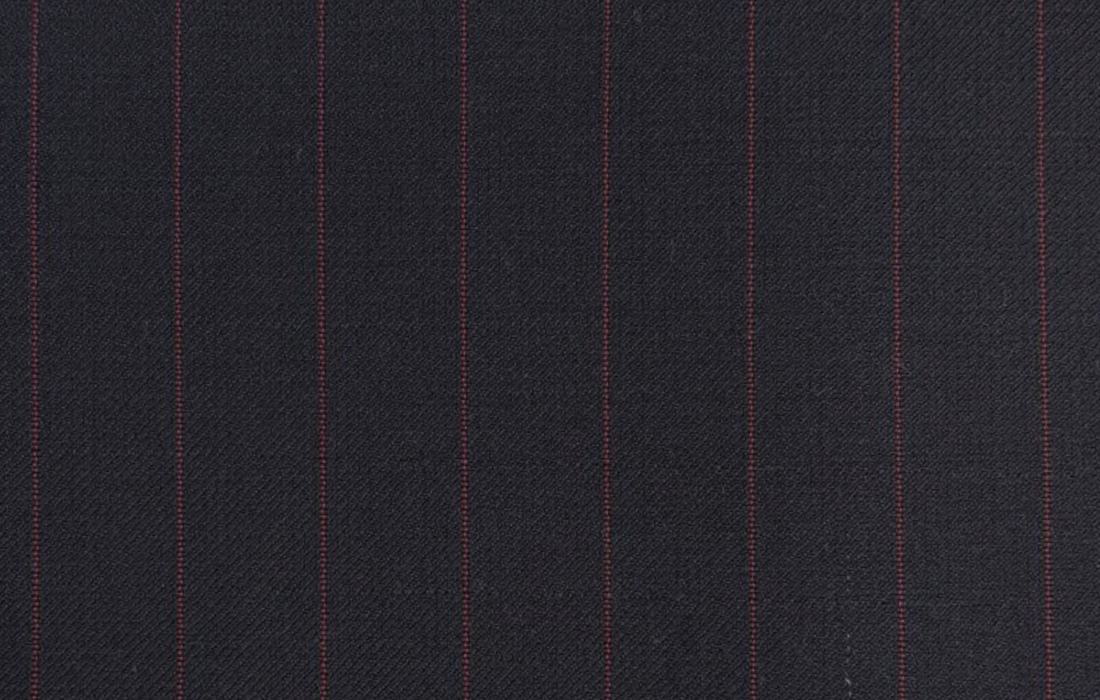 Caesar Romeo- Navy W/Red Stripe