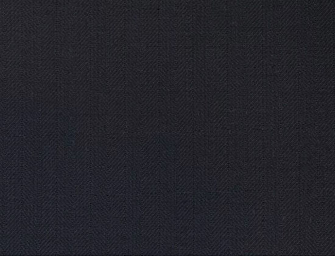 Dark Navy Herringbone