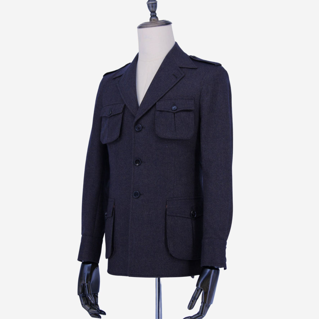 Vitale Barberis Canonico 120's Safari Jacket