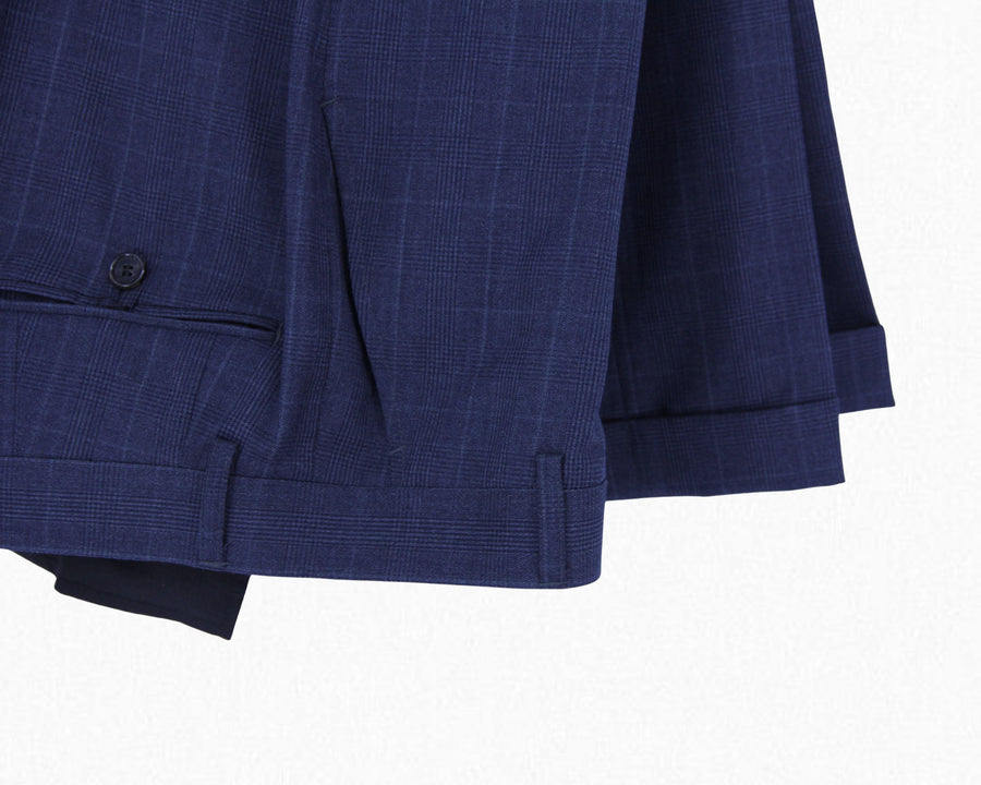 Reda 110's Glen Check Suit