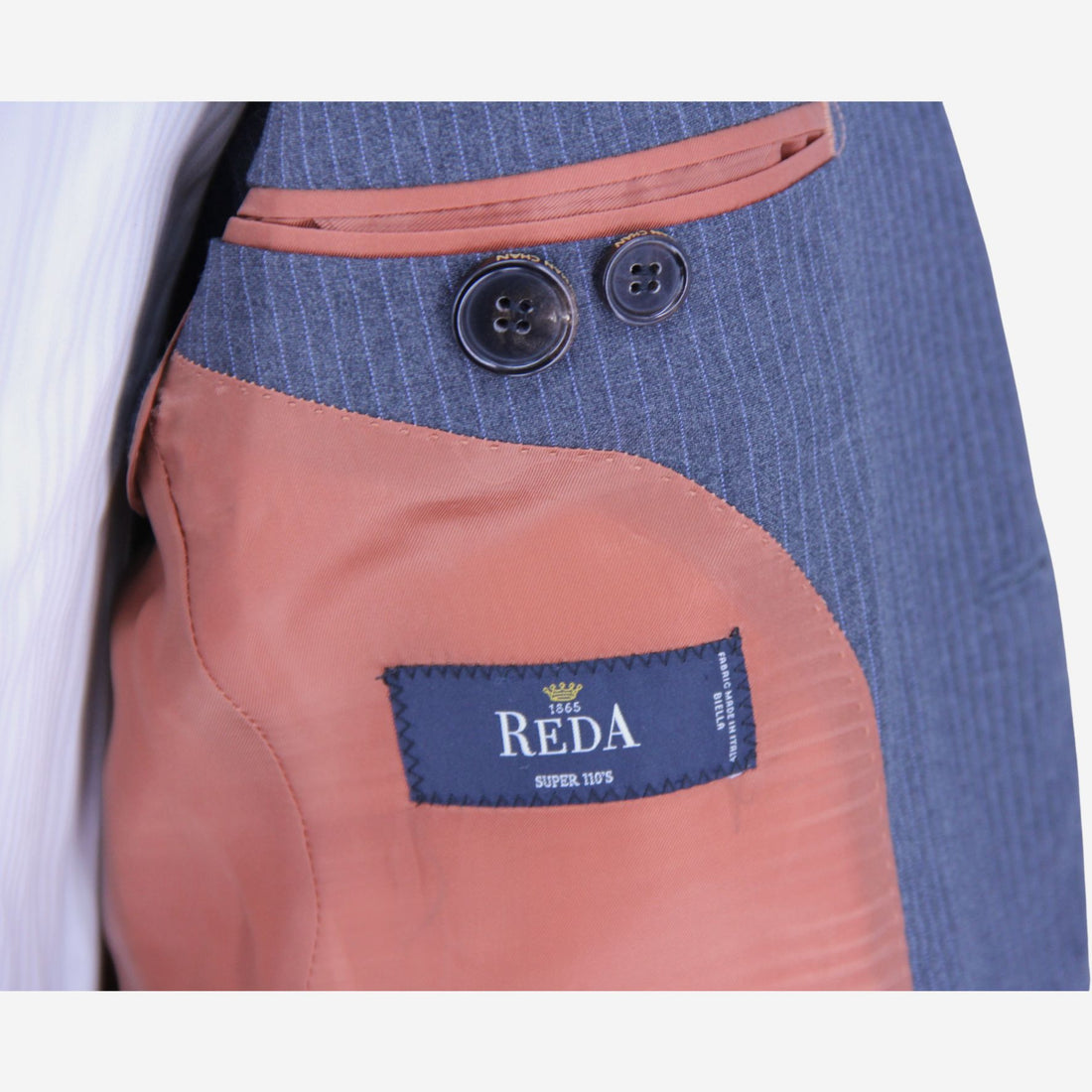 Reda 110's Pinstripe Suit