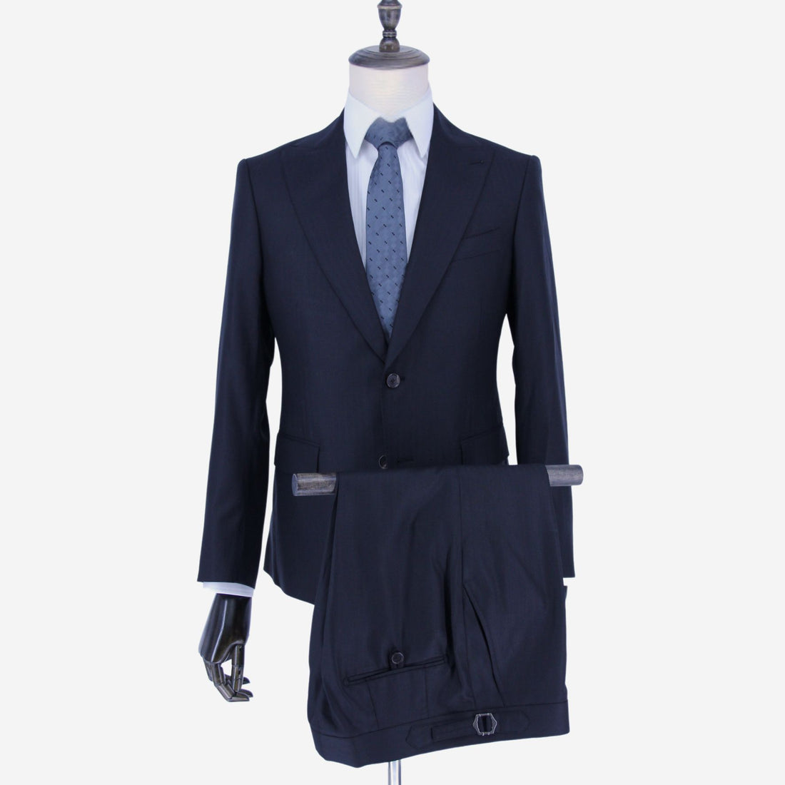 Loro Piana Super 130's Wool & Silk Herringbone Suit