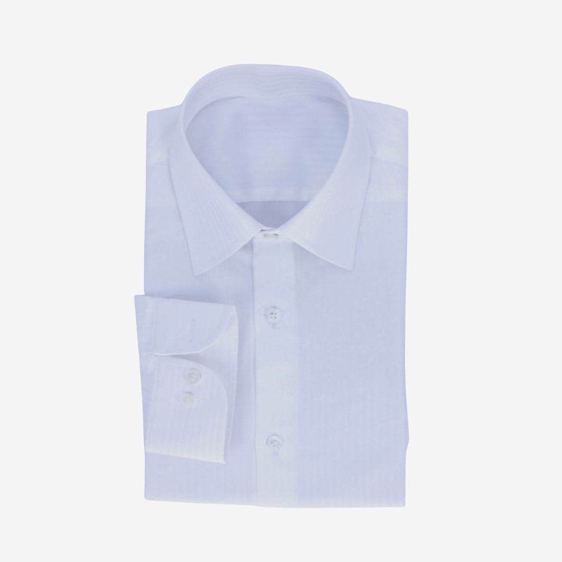 White On White Stripe Shirt