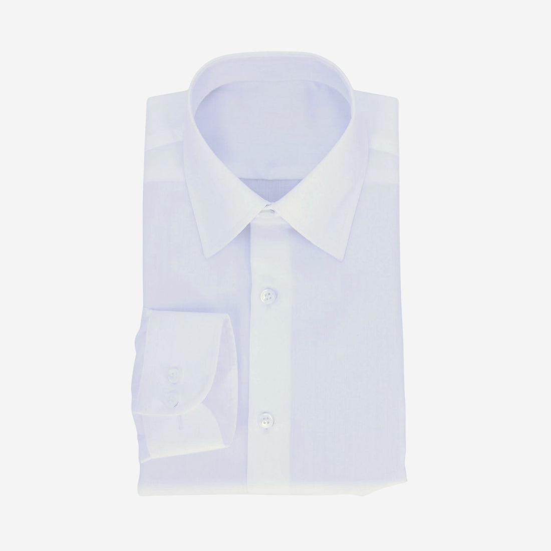 White On White Self-Patterned Shirt