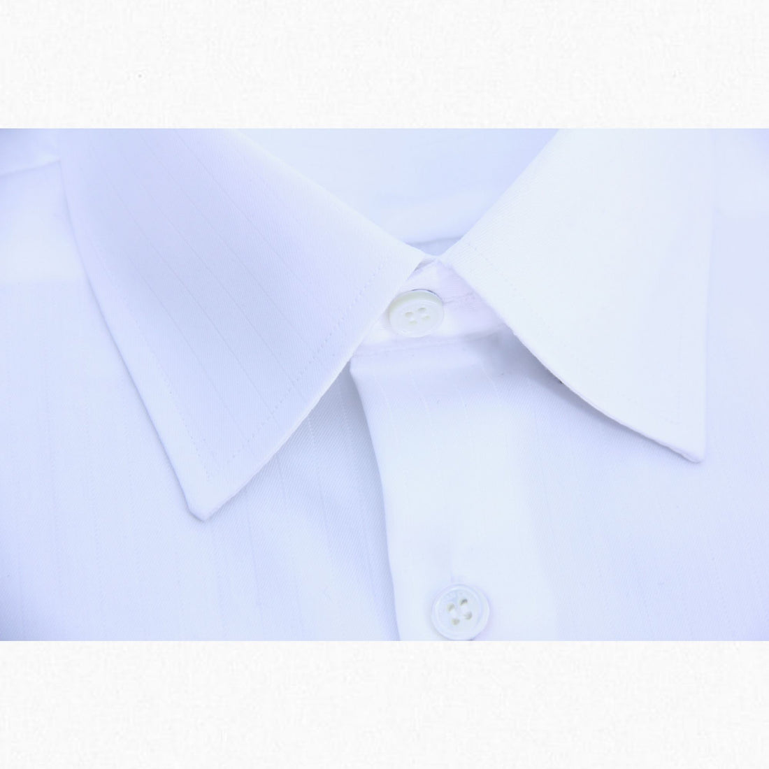 White On White Self-Patterned Shirt