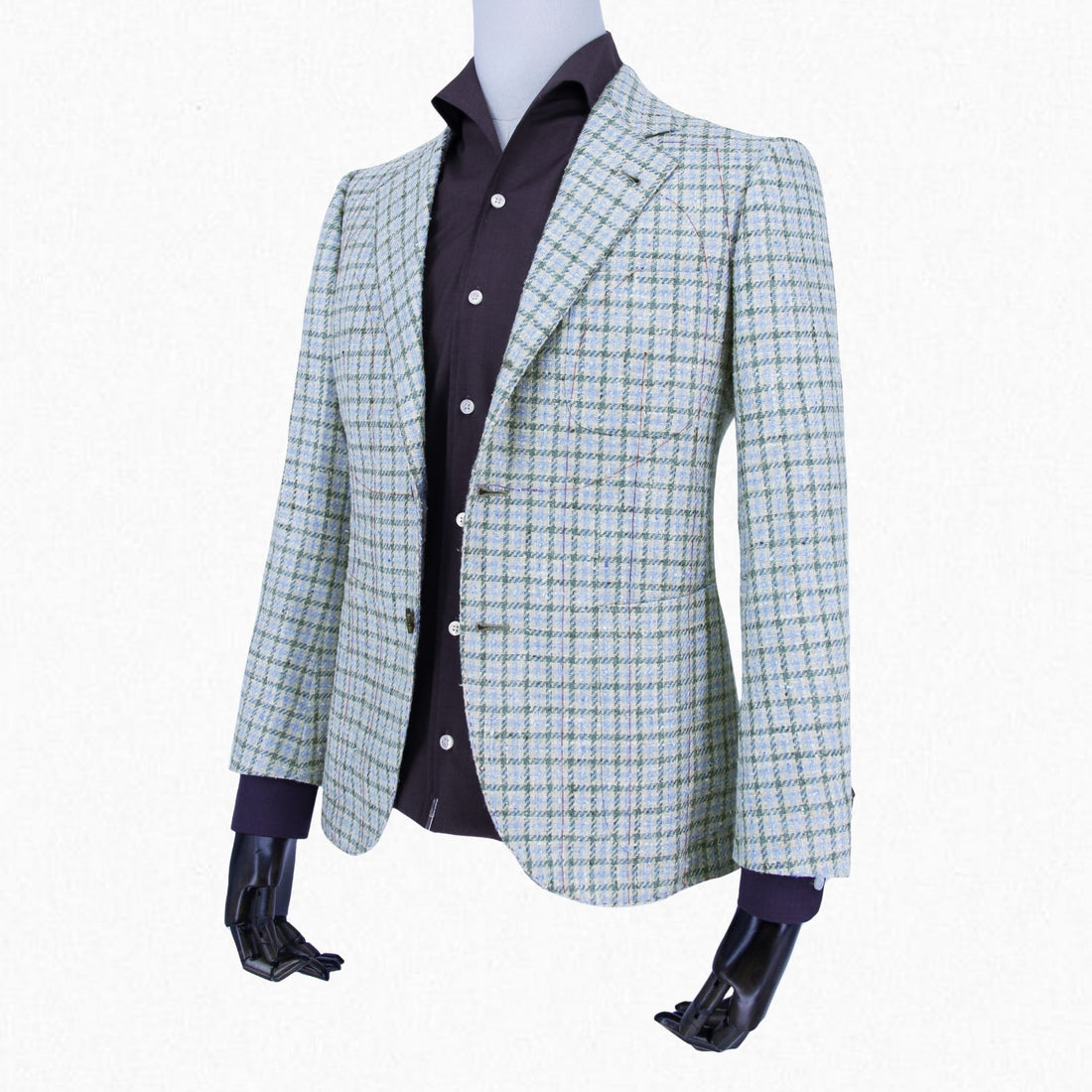 Cerruti Oxygen Silk Wool (Multi Colour Houndstooth)