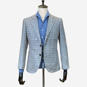 Mini Check Unconstructed Jacket
