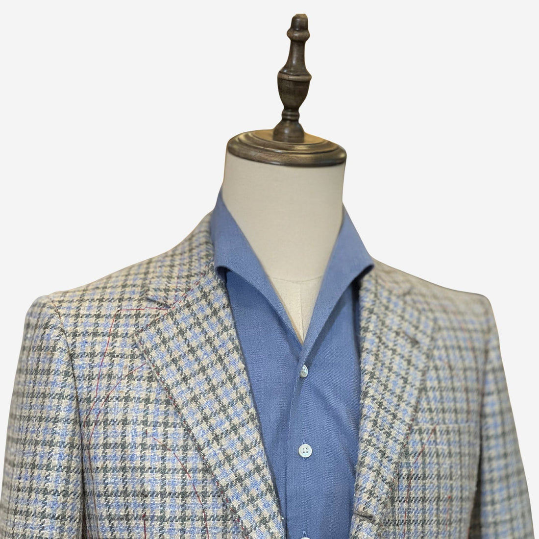 Mini Check Unconstructed Jacket