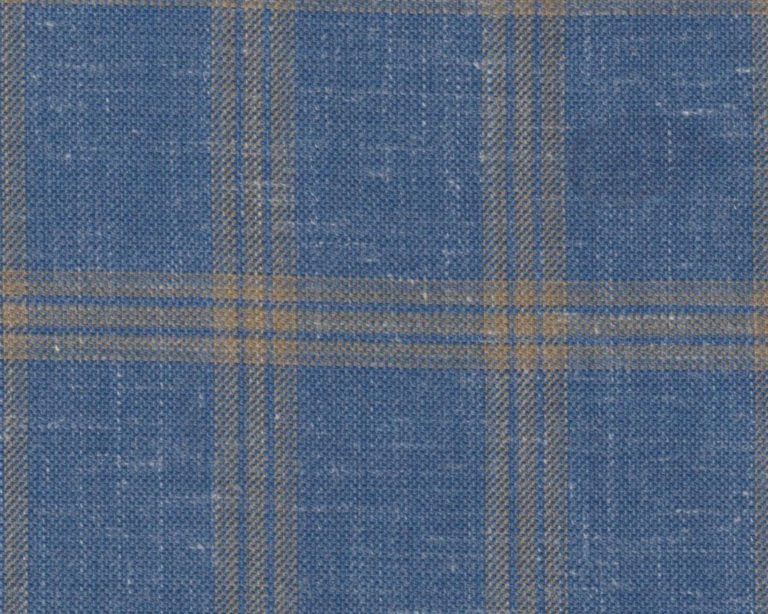 Sergio Benetti- Blue W/Tan Check