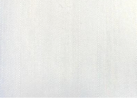 Skinny White Herringbone