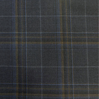 Navy W/Yellow Check