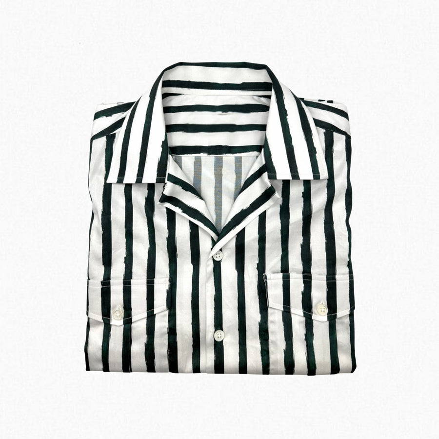 Graphic Safari Cotton Shirt